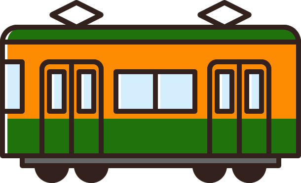 電車でのアクセス - 鹿児島カフェ addCoffee