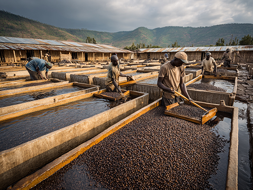 ブルンジコーヒーの二重発酵処理工程｜鹿児島コーヒー addCoffee