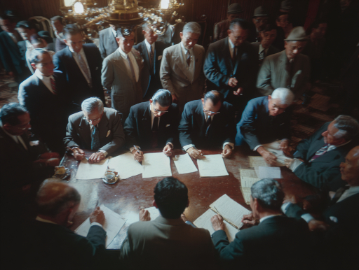 1960年グアテマラ全国コーヒー協会アナカフェ設立の記念式典|鹿児島コーヒー addCoffee