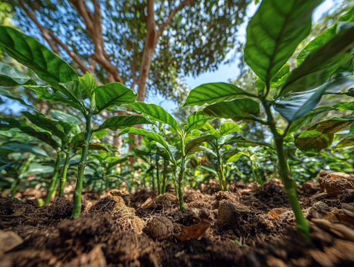 栄養豊富な火山性土壌で健康に育つサンマルコスのコーヒー苗木|鹿児島コーヒー addCoffee