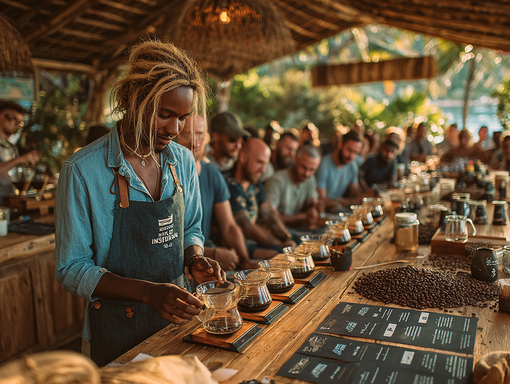 コーヒー農園で様々な抽出技術を学ぶワークショップ｜鹿児島コーヒー addCoffee