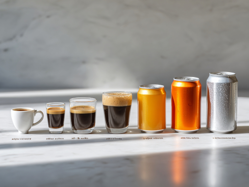 各種コーヒー飲料のカフェイン含有量を比較|鹿児島コーヒー addCoffee