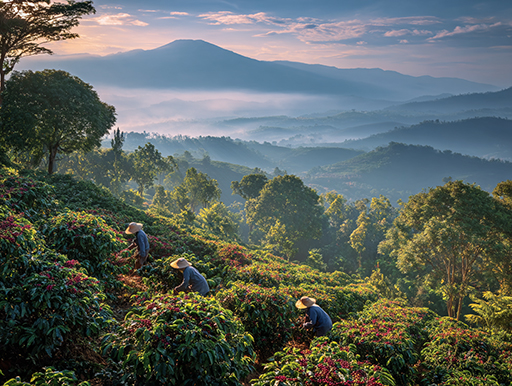 中南米コーヒーベルトの楽園ブラジルからコロンビアの農園風景｜鹿児島コーヒー addCoffee