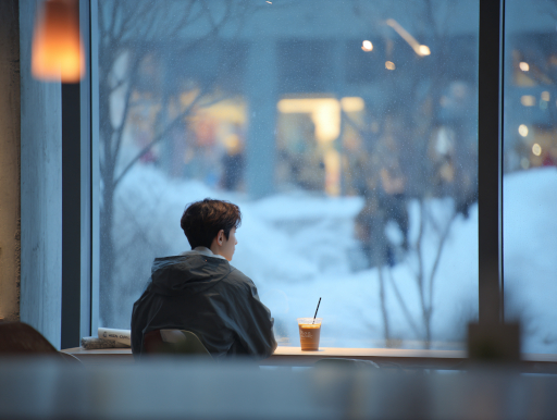 韓国の温かいカフェでアイスアメリカーノを注文した一人の時間｜鹿児島コーヒー addCoffee