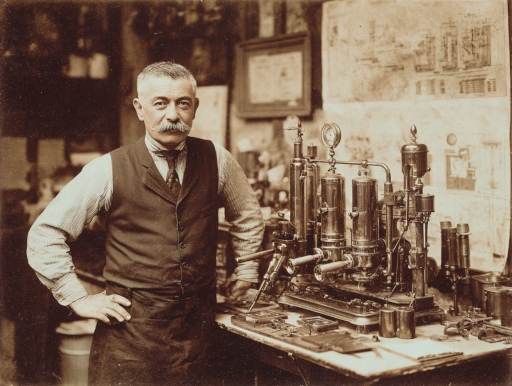 エスプレッソマシンの革命1901年ベッツェラの発明｜鹿児島コーヒー addCoffee