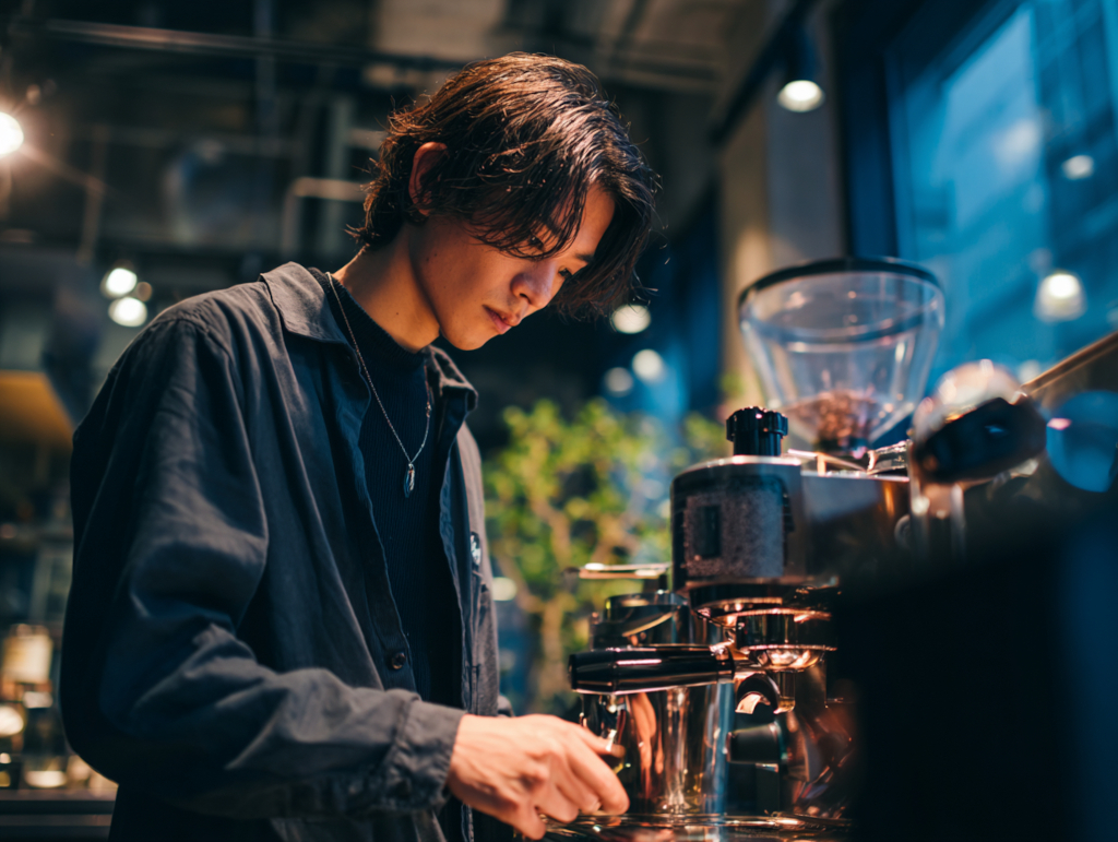 エスプレッソの苦味を調整するダイヤルイン作業｜鹿児島コーヒー addCoffee