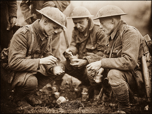 第一次世界大戦の兵士がインスタントコーヒーを飲む塹壕｜鹿児島コーヒー addCoffee