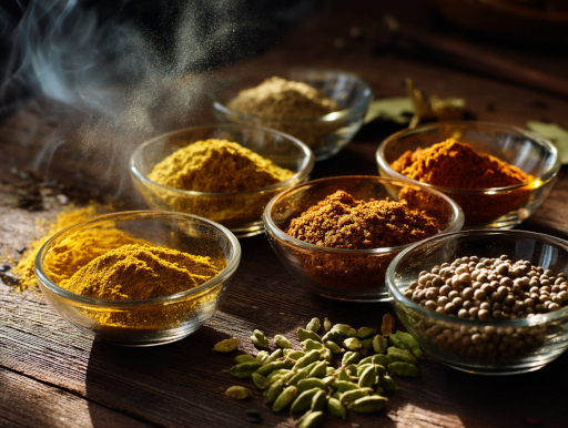 ココナッツミルクチキンカレーに使う本格スパイス|鹿児島中央駅カレー addCoffee