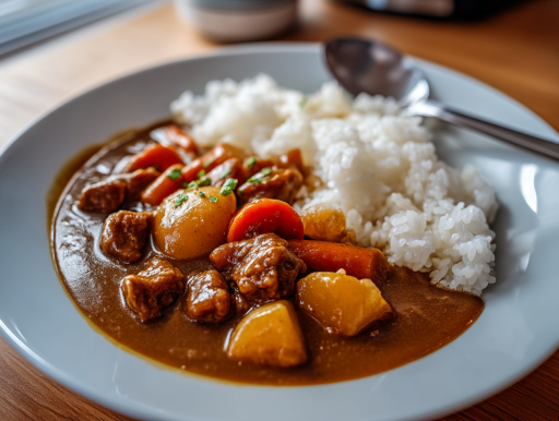 キーマカレーとは異なる一般的な家庭のカレーライス|鹿児島中央駅カレー addCoffee