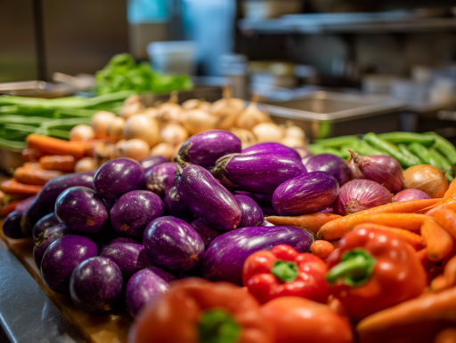 キーマカレーに使う豊富な野菜|鹿児島中央駅カレー addCoffee