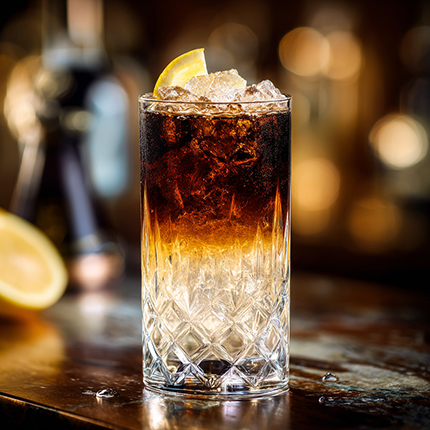 お洒落なコーヒー - エスプレッソトニックの美しいグラデーション｜鹿児島コーヒー addCoffee